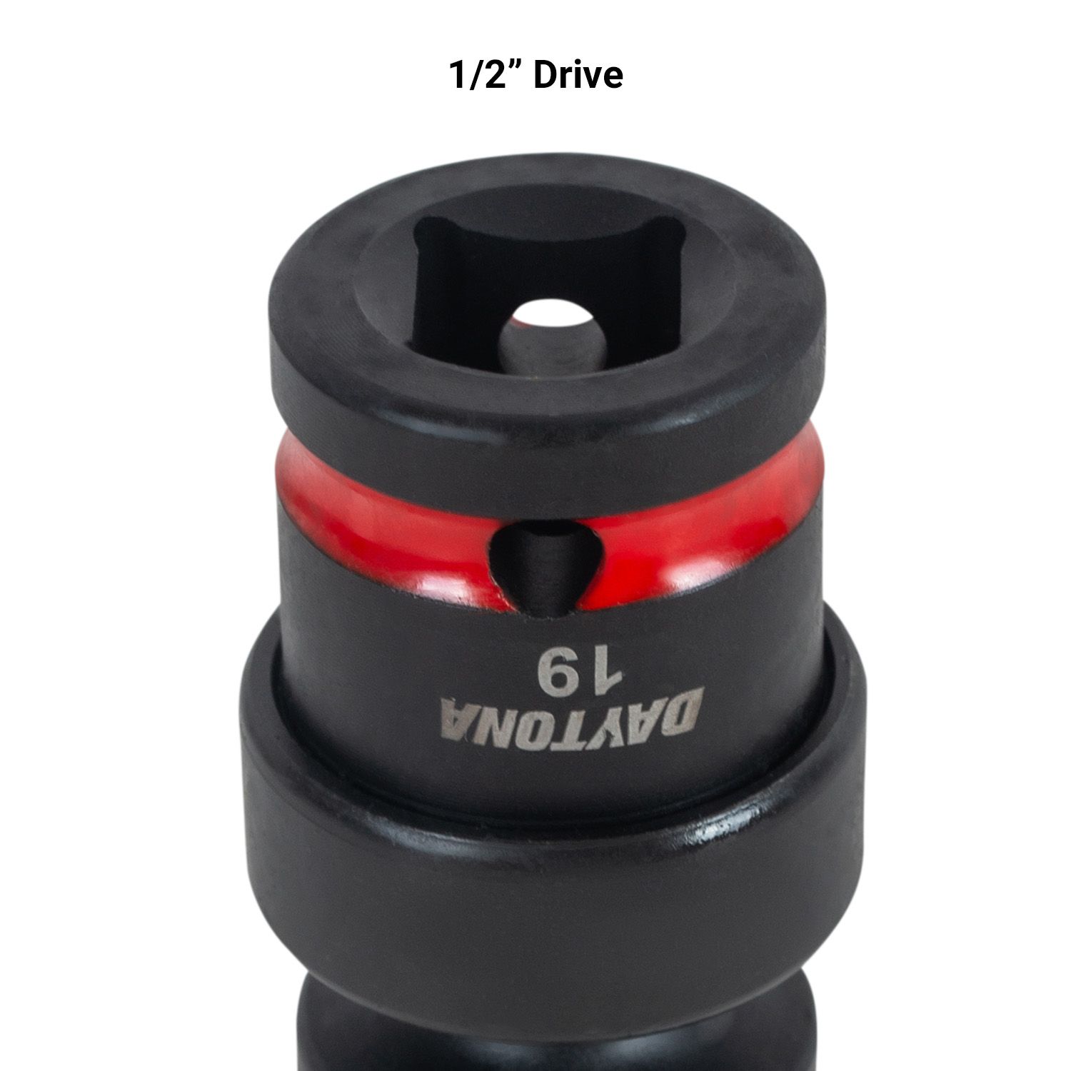 Daytona D12UISS 10pce 1/2" 10-19mm Universal Swivel Deep Impact Socket Set – image 6