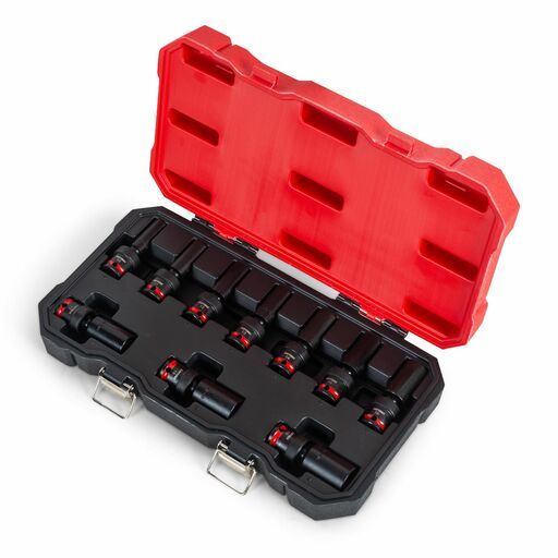 Daytona D38UISS 10pce 3/8" 10-19mm Universal Swivel Deep Impact Socket Set – image 2