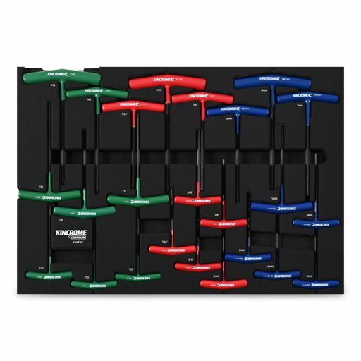 Kincrome EVA924T 24pce CONTOUR Hex & TORX Fastening Set in EVA Tray – image 2