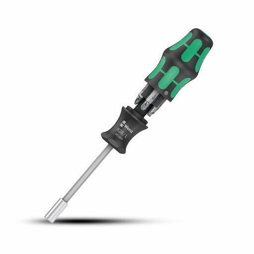 Wera WER051511 7pce Kraftform Kompakt 27 Set 2 Bit Holding Screwdriver with Magazine