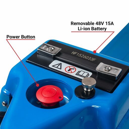 Climbrite CEPL5502T 2000kg 550mm Width Heavy Duty Electric Pallet Jack – image 5