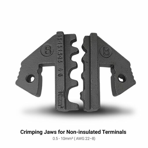 Daytona D1000CPS 1000pce Insulated & Non-Insulated Crimping Plier Set 0.5-6 mm² (AWG22 - AWG10) – image 5