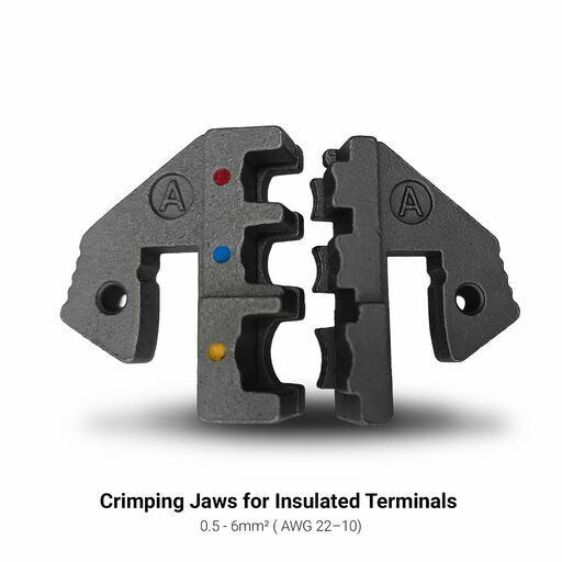 Daytona D1000CPS 1000pce Insulated & Non-Insulated Crimping Plier Set 0.5-6 mm² (AWG22 - AWG10) – image 4