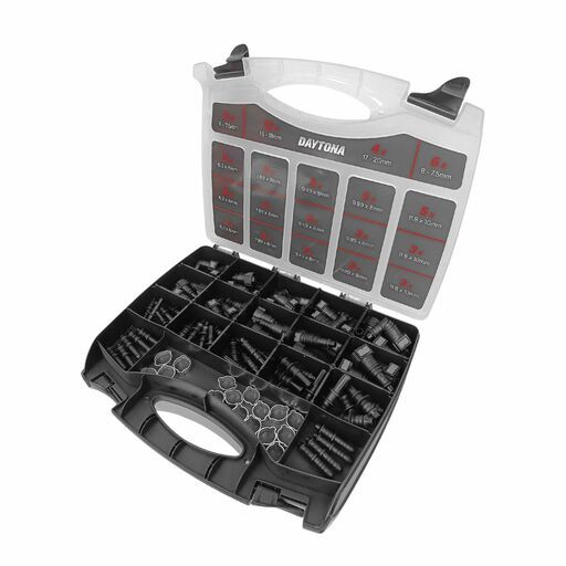 Daytona D95FCK 95pce Fuel Line Connector Kit with Clamps and Tubes