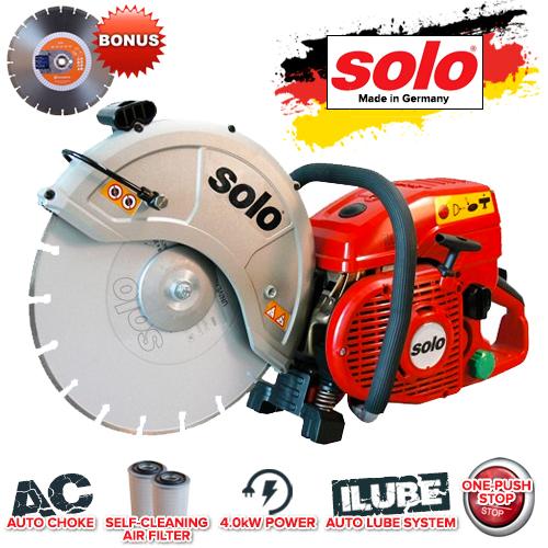 Solo Su881c 355mm 14 Concrete Cut Off Saw With 350mm Diamond Blade