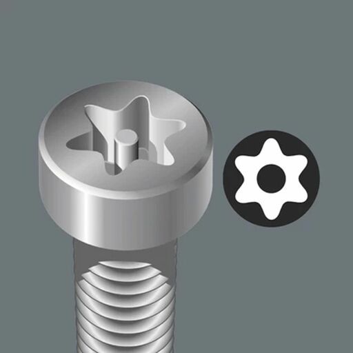 Wera WER073599 9pce 967/9 Multicolour Ball End Torx & Security Torx L-Key Set – image 3