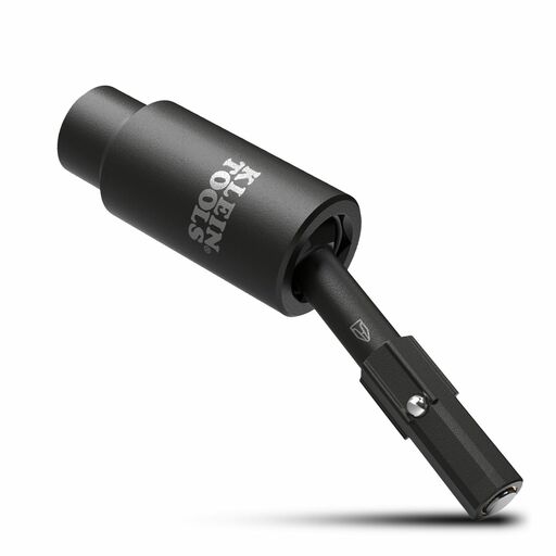 Klein A-32980 25° 1/4" Drive Impact Flip Socket Swivel Adapter