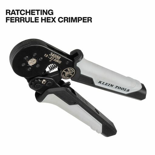 Klein A-34061 1201pce Ratcheting Ferrule Hex Crimper Set – image 9