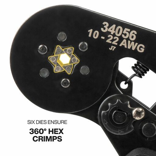Klein A-34061 1201pce Ratcheting Ferrule Hex Crimper Set – image 7