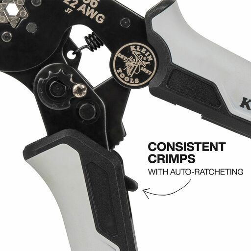 Klein A-34061 1201pce Ratcheting Ferrule Hex Crimper Set – image 8