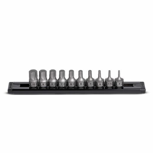 GRIPEDGE  DDHAM10S 10pce 1/4" Drive Low Profile Metric Hex Dual Action Driver Set – image 2