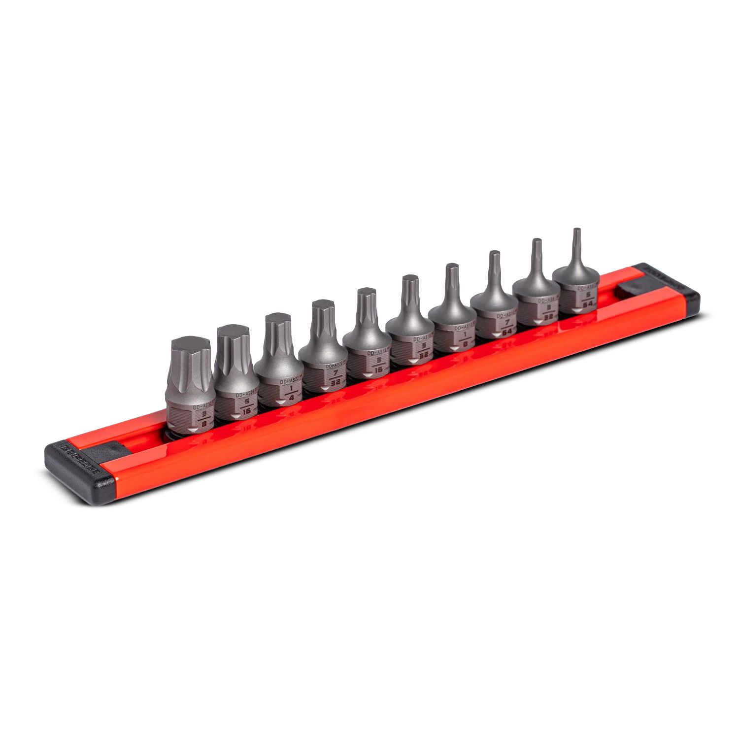 GRIPEDGE  DDHAS10S 10pce 1/4" Drive Low Profile SAE Hex Dual Action Driver Set – image 3