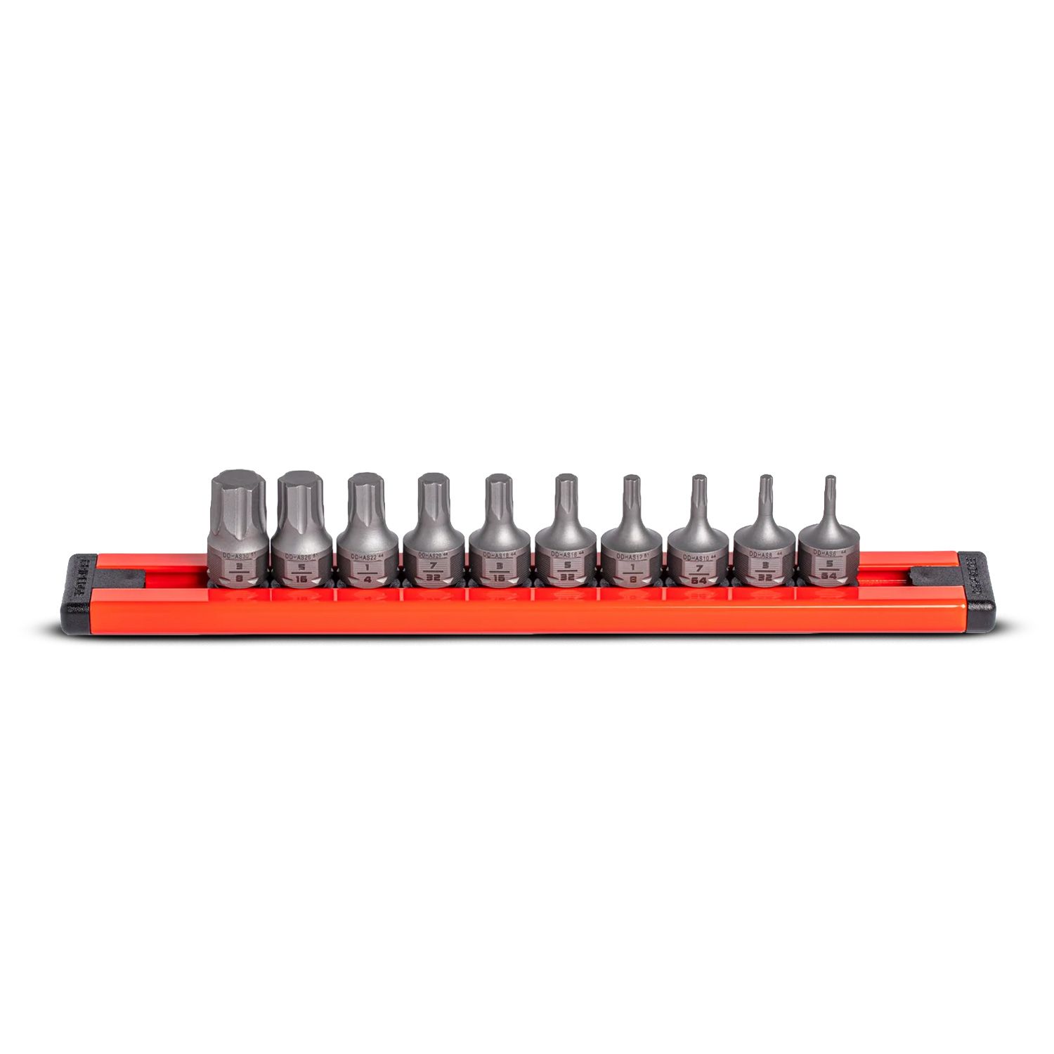 GRIPEDGE  DDHAS10S 10pce 1/4" Drive Low Profile SAE Hex Dual Action Driver Set – image 2