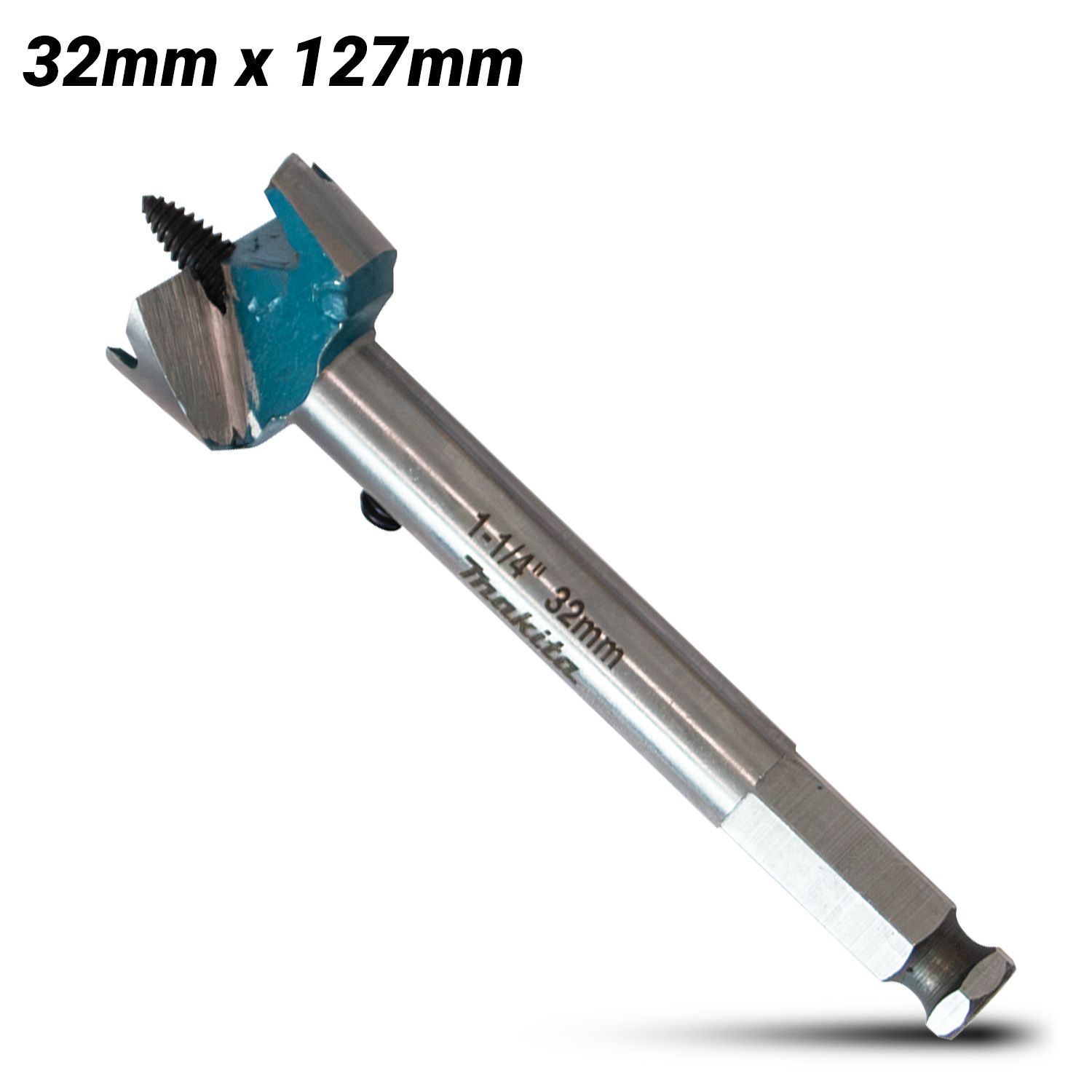 Makita E-27551 32mm x 127mm Self Feeding Wood Bit – image 1