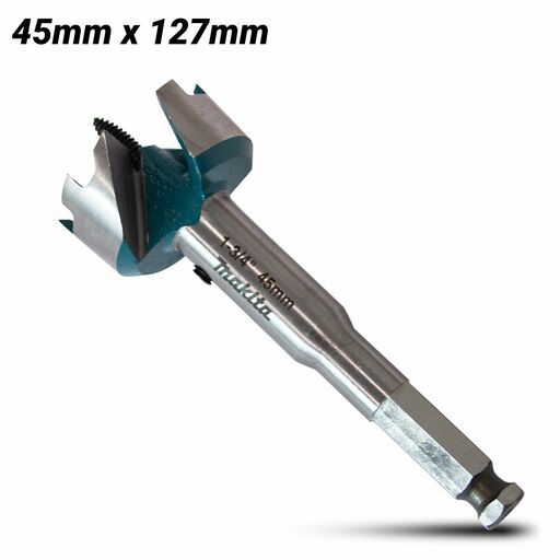 Makita E-27589 45mm x 127mm Self Feeding Wood Bit