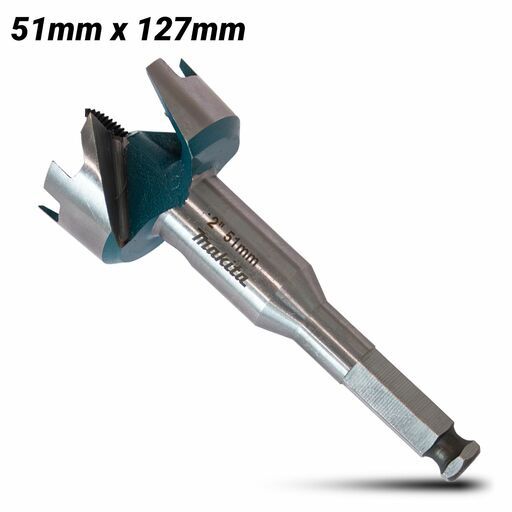 Makita E-27595 51mm x 127mm Self Feeding Wood Bit