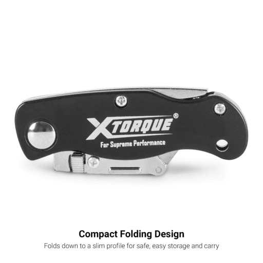 Xtorque XFUK Mini Folding Utility Knife with 5 Extra Blades – image 5