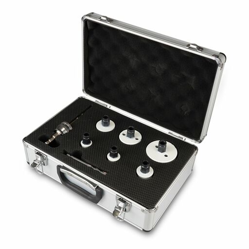 Makita E-14261 8pce EZYCHANGE TCT Holesaw Set with Aluminum Case – image 2