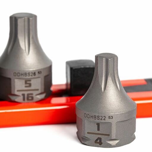 GRIPEDGE  DDHBS6S 6pce 3/8" Drive Low Profile SAE Hex Dual Action Driver Bit Set – image 5
