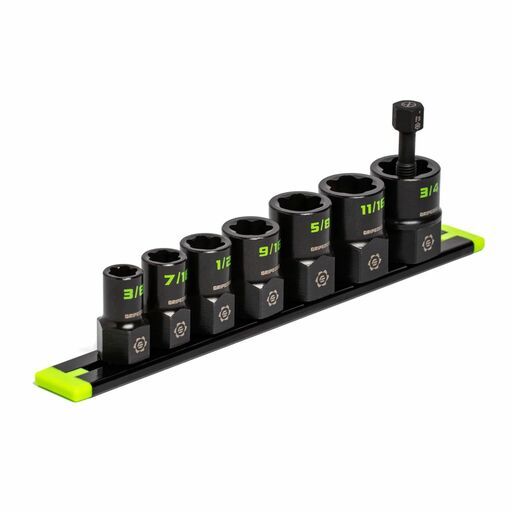 GRIPEDGE  XBS7S 7pce 1/2" Drive SAE Socket Extractor Set – image 2