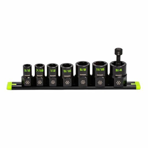 GRIPEDGE  XBS7S 7pce 1/2" Drive SAE Socket Extractor Set – image 4