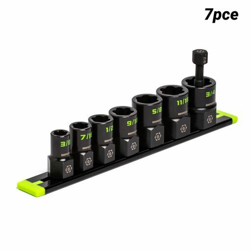 GRIPEDGE  XBS7S 7pce 1/2" Drive SAE Socket Extractor Set