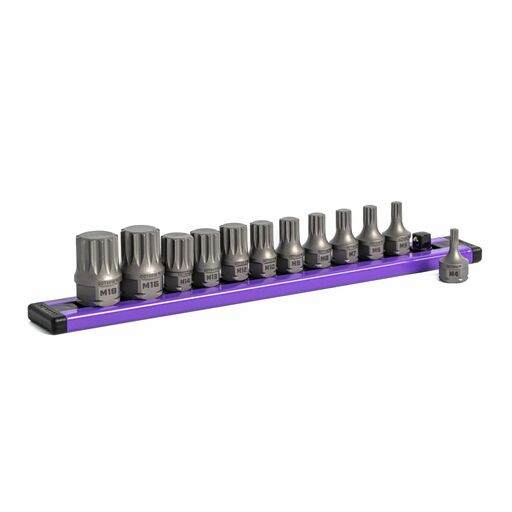 GRIPEDGE  DDTS12S 12pce 1/4" & 3/8" Drive Low Profile Triple Square Dual Action Driver Set – image 4