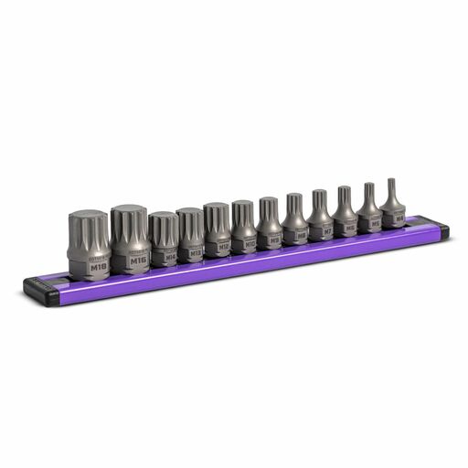 GRIPEDGE  DDTS12S 12pce 1/4" & 3/8" Drive Low Profile Triple Square Dual Action Driver Set – image 3