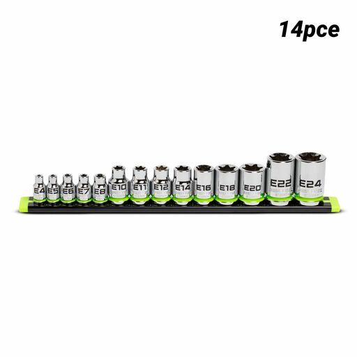 GRIPEDGE  ES14S 14pce E Star Socket Set