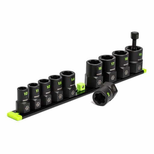 GRIPEDGE  XBM10S 10pce 3/8" Drive Metric Socket Extractor Set – image 3