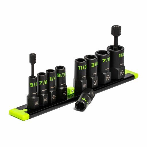 GRIPEDGE  XAS9S 9pce 1/4" Drive SAE Socket Extractor Set – image 3