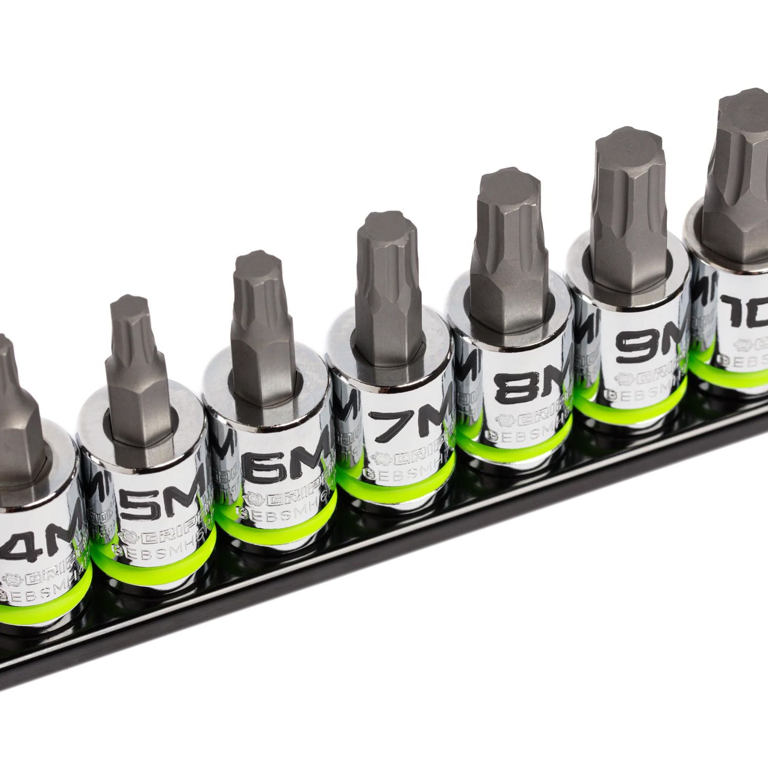 GRIPEDGE  GE7BSMHSRPT 7pce 3/8" Drive Short Metric Hex Driver Set – image 5