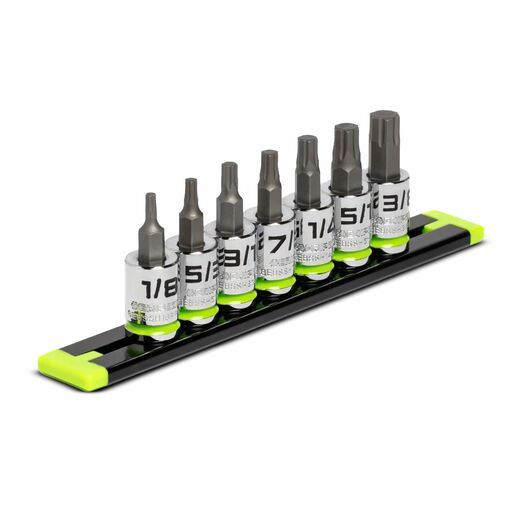 GRIPEDGE  GE7BSSHSRPT 7pce 3/8" Drive Short SAE Hex Driver Set – image 3