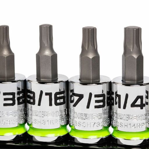 GRIPEDGE  GE7BSSHSRPT 7pce 3/8" Drive Short SAE Hex Driver Set – image 5