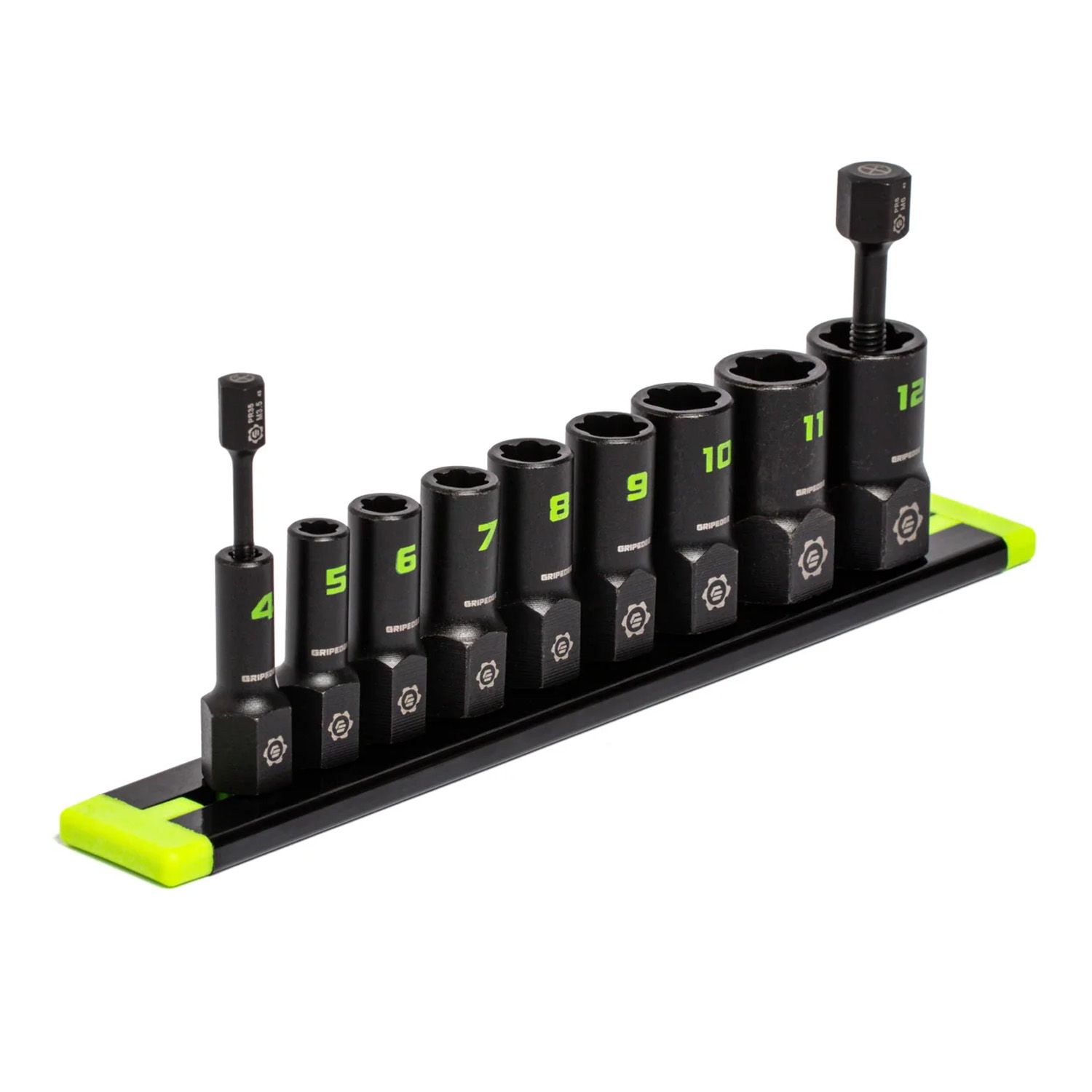GRIPEDGE  XAM9S 9pce 1/4" Drive Metric Socket Extractor Set – image 2