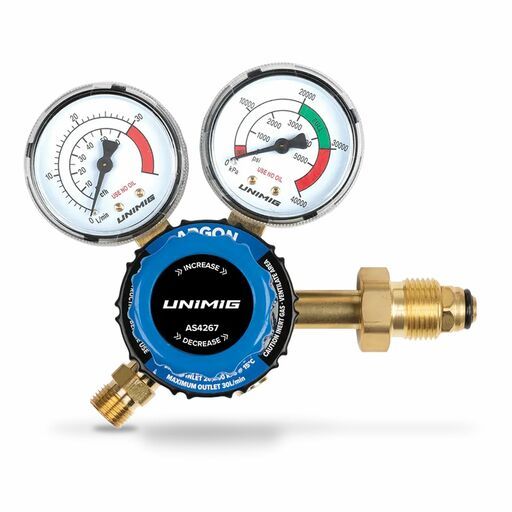 UNIMIG U11377 Argon Side Inlet Welding Regulator