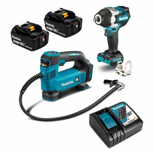 Makita DLX2586T 18V 5.0Ah Li-ion Cordless Brushless 2pce Combo Kit – image 2