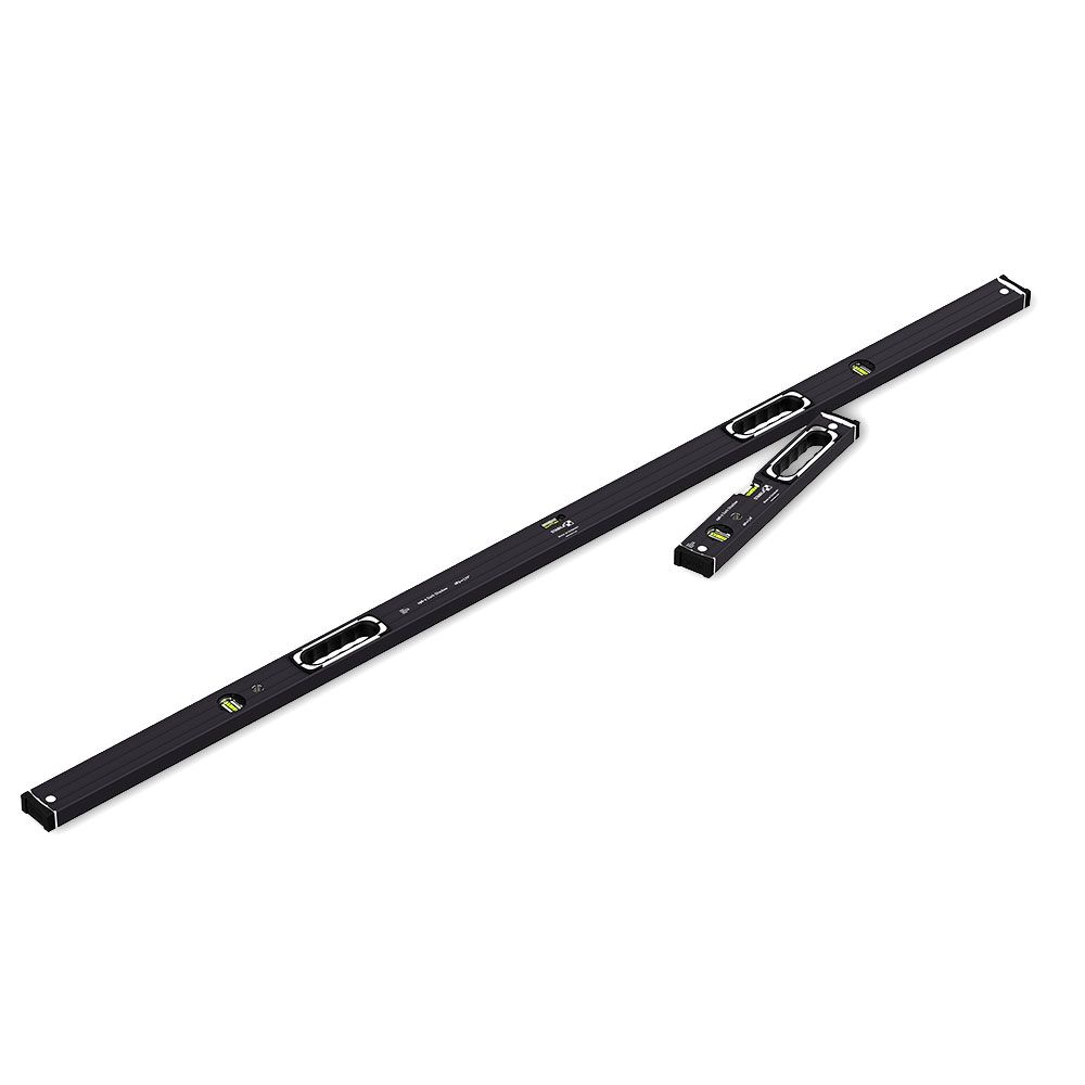 Stabila 20208 2pce 40 & 180cm Dark Shadow Level Set 196-2 – image 1