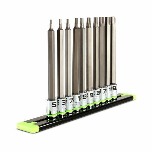 GRIPEDGE  HAS10LS 10pce 1/4" Drive Long SAE Hex Driver Set – image 3