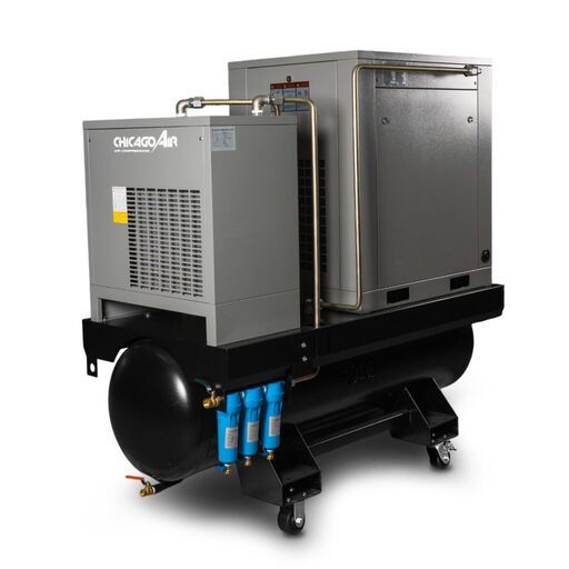 [Pre-Order] Chicago Air CSAC10HP 415V 10HP 3 Phase Industrial Screw Air Compressor – image 3