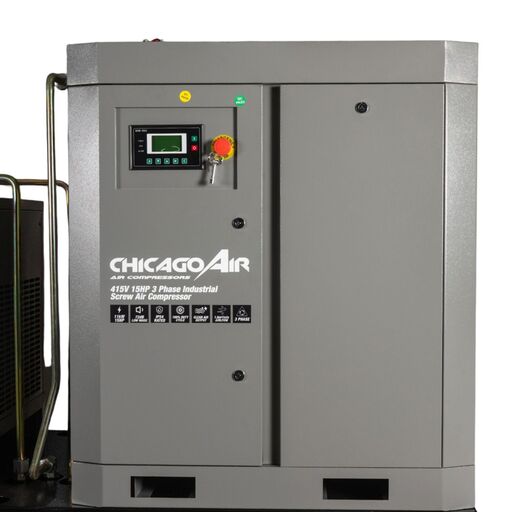 [Pre-Order] Chicago Air CSAC15HP 415V 15HP 3 Phase Industrial Screw Air Compressor – image 4
