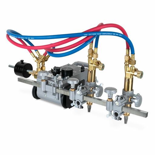 UNIMIG U11465 1.8M OXY/ACET Welding Double Plate Gas Cutter W/ Track