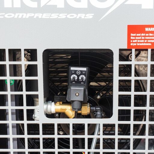 Chicago Air CRCAD1500+HUSH150 220V 1.5m3/min Refrigerated Compressed Air Dryer & 150L Silenced Air Compressor – image 8