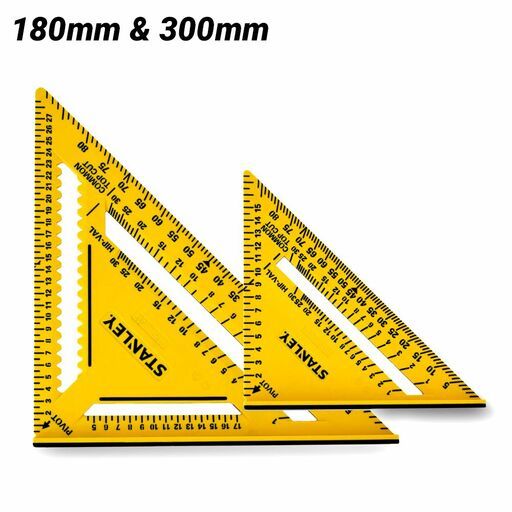 Stanley STHT46014-0 180mm & 300mm Dual Colour Square Pack