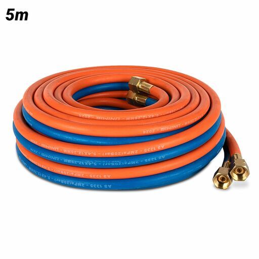 UNIMIG U11474 5m OXY/LPG Twin Gas Hose Set