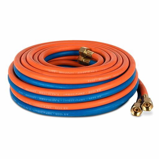 UNIMIG U11474 5m OXY/LPG Twin Gas Hose Set – image 2