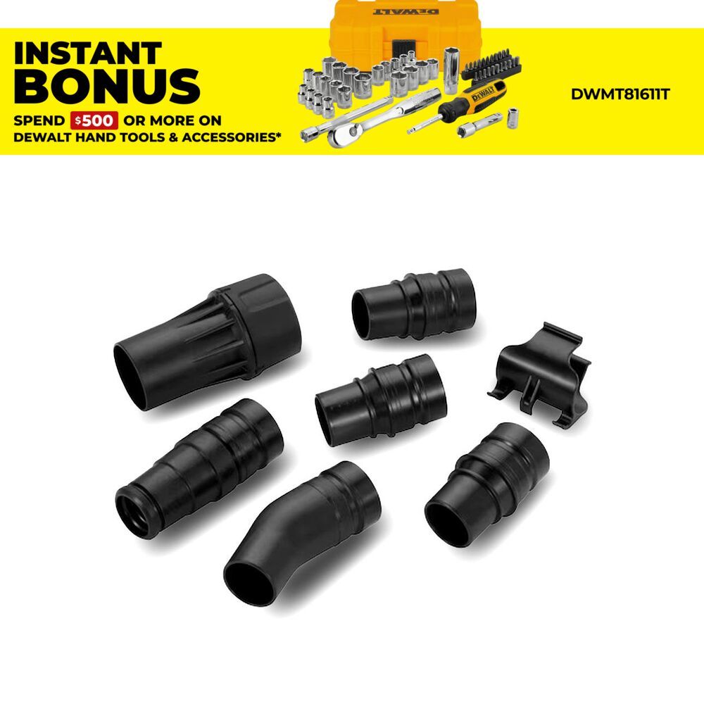 DeWalt DWV9220 Airlock Dust Connection System Woodworking Kit – image 1