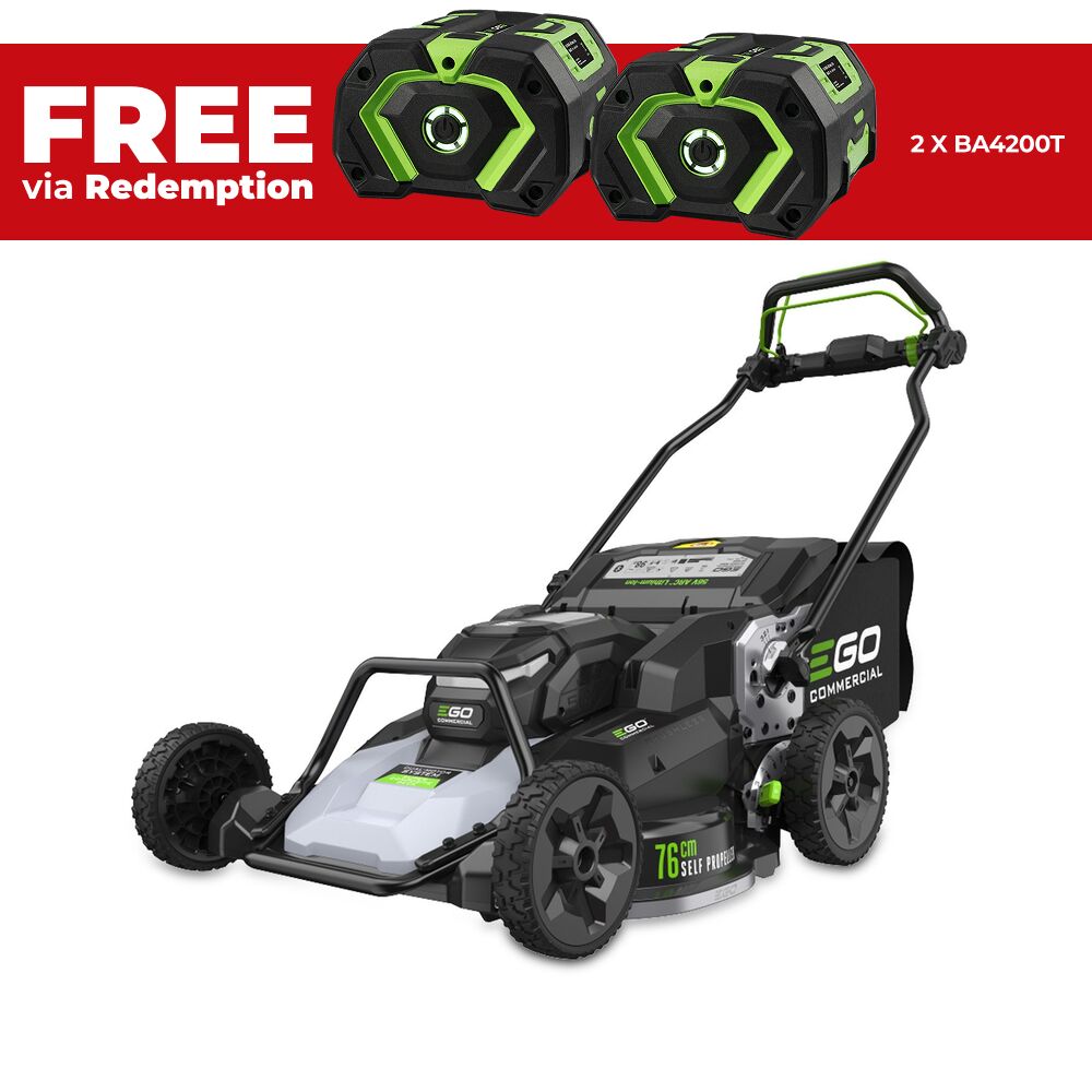 EGO LMX7600SP Power+ 56V Commercial 76cm Super Composite Deck Lawn Mower with Peak Power™ - Skin Only – image 1