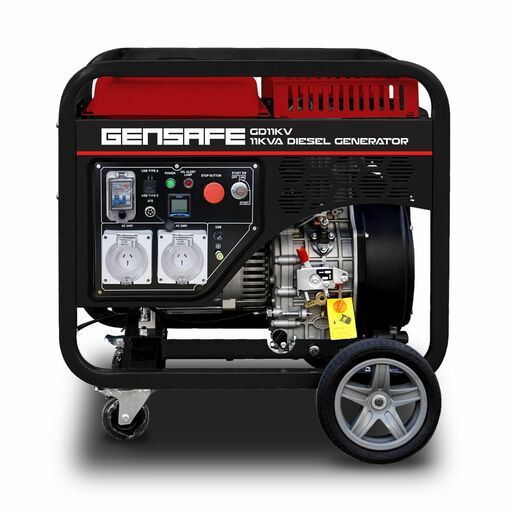Gensafe GD11KV 11 KVA Diesel Electric Start Generator