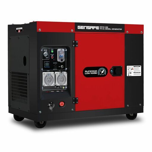 Gensafe GD11KVSE 11 KVA Silent Diesel Electric Start Generator